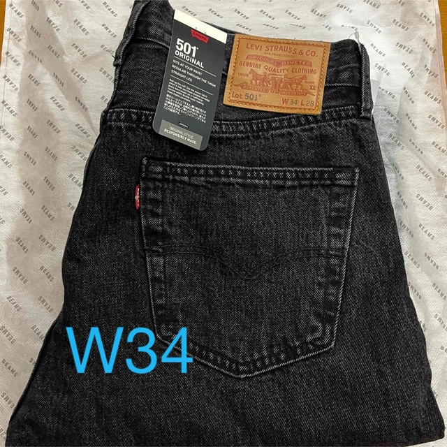 W 34 Levi's 501 BEAMS LIMITED EDITION39sのW34Levi