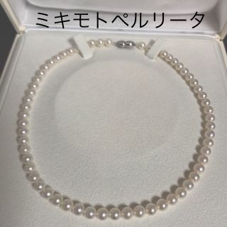 ミキモト(MIKIMOTO)の【ご専用　美品】ミキモトのセカンドブランドペルリータパールネックレス約43cm(ネックレス)