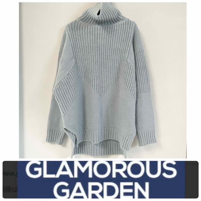 GLAMOROUS GARDEN(グラマラスガーデン)のグラマラスガーデン　厚手　タートルネックニット レディースのトップス(ニット/セーター)の商品写真