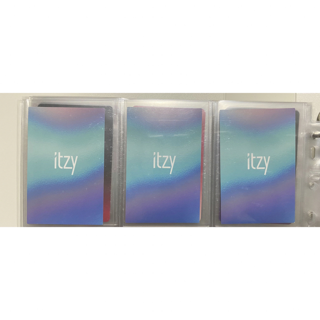 ITZY ユナ チェキ風トレカ3枚セット