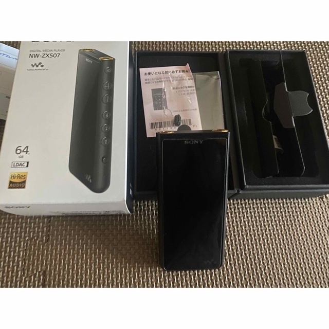 美品 SONY NW-ZX507 2022年1月購入