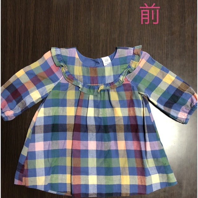 babyGAP(ベビーギャップ)の【baby GAP】ワンピース(裏地あり) キッズ/ベビー/マタニティのベビー服(~85cm)(ワンピース)の商品写真