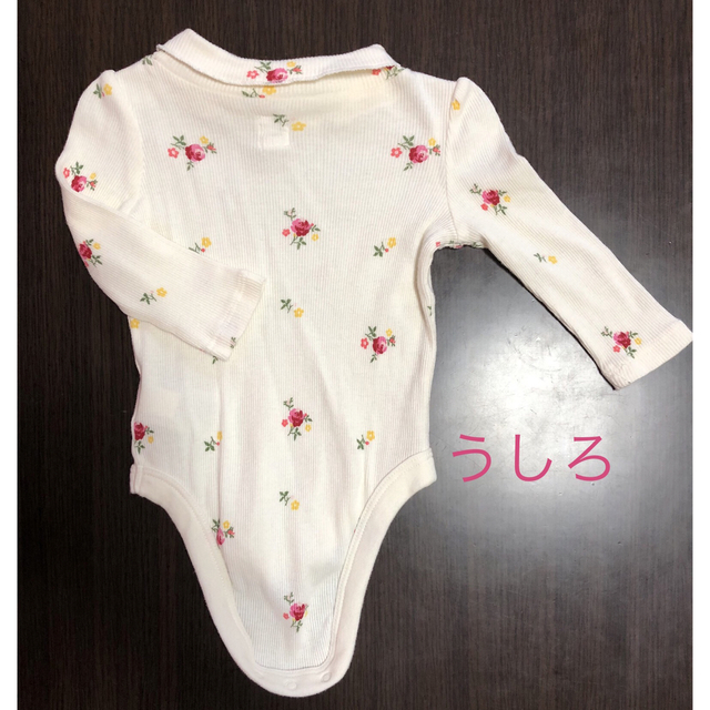 【baby GAP】花柄ロンパース