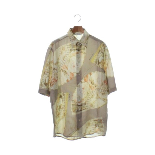Acne Studios カジュアルシャツ 44(S位) ベージュ(総柄) | remark
