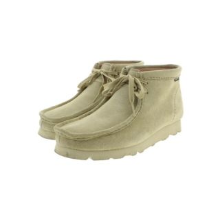 クラークス(Clarks)のclarks クラークス ブーツ UK7(25cm位) ベージュ系 【古着】【中古】(ブーツ)