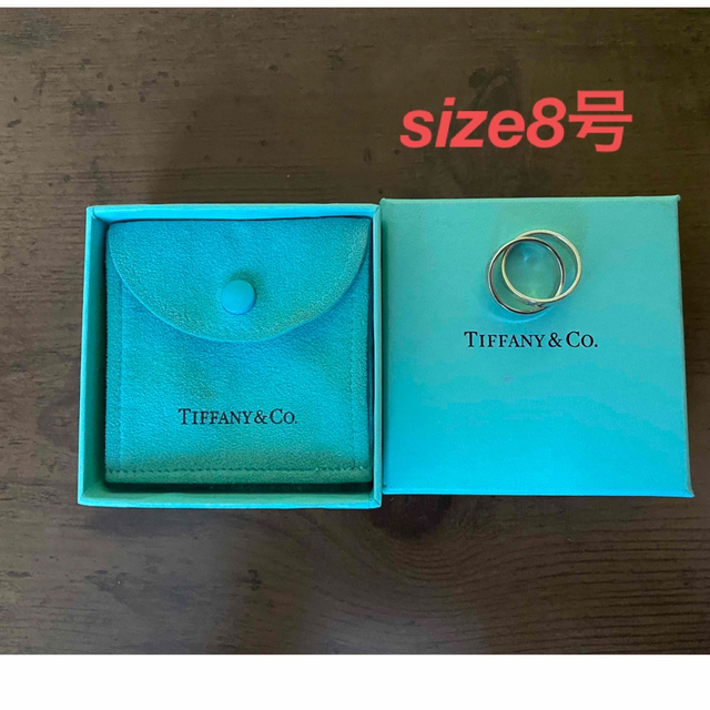 Tiffany & Co.(ティファニー)のティファニー　２連リング　インターロッキング サークル リング レディースのアクセサリー(リング(指輪))の商品写真