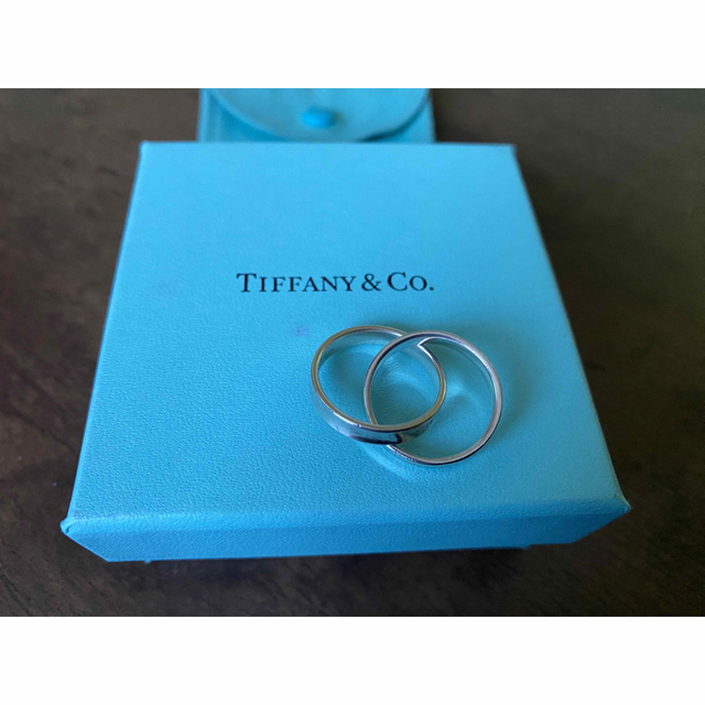 Tiffany & Co. - ティファニー ２連リング インターロッキング