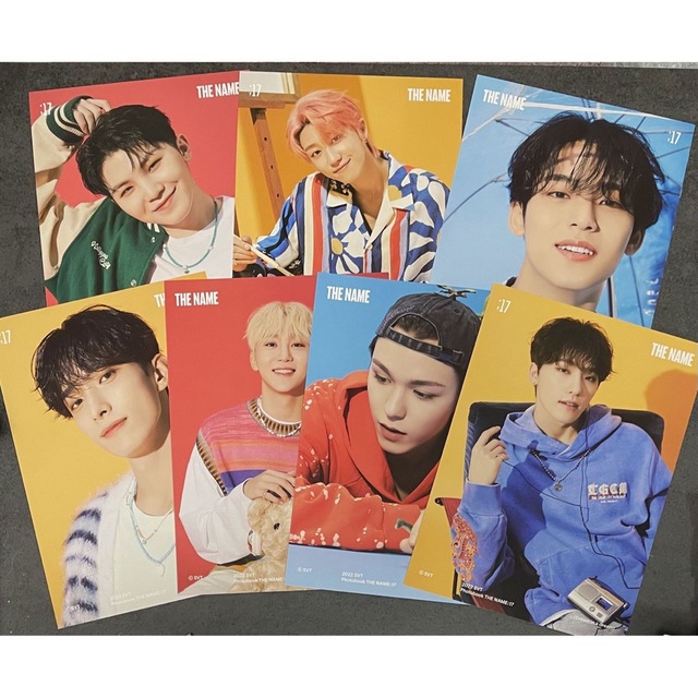 【新品②】SEVENTEEN the name 17 フォトブック ポスター