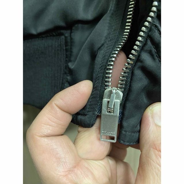 値下げました エディ期 希少44サイズ サンローランパリ ボンバー