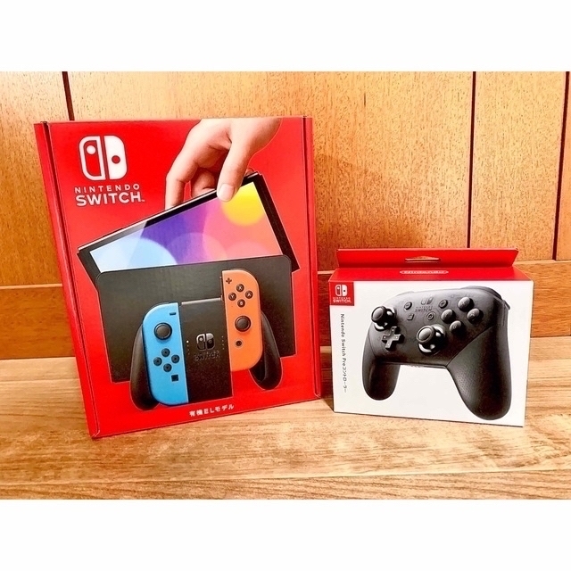 ニンテンドースイッチ有機EL NINTENDO SWITCH 本体 プロコン sinona