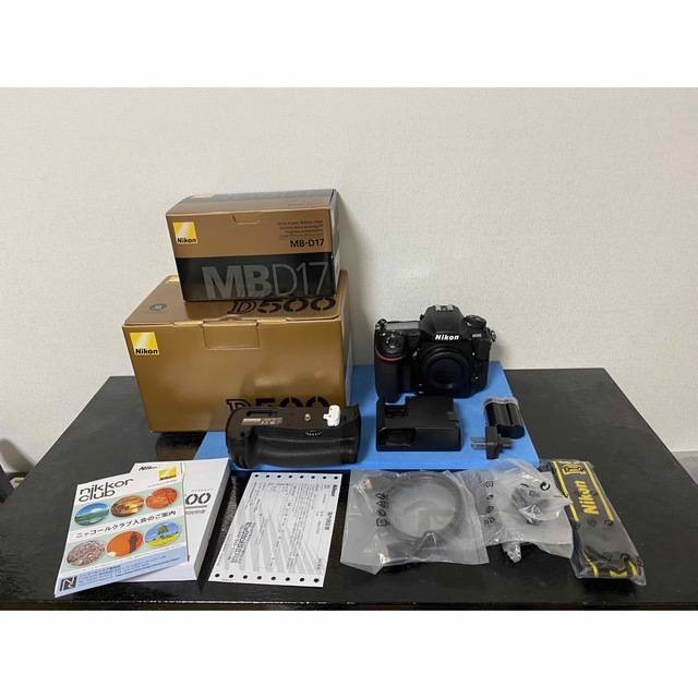 NikonD500 とMBD17 ショット数1277枚 極美品