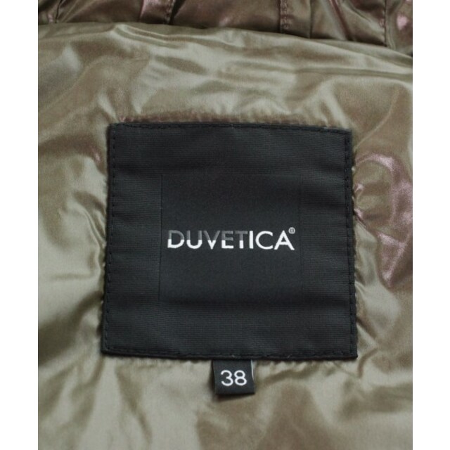 DUVETICA デュベティカ ダウンジャケット/ダウンベスト 38(M位) 茶