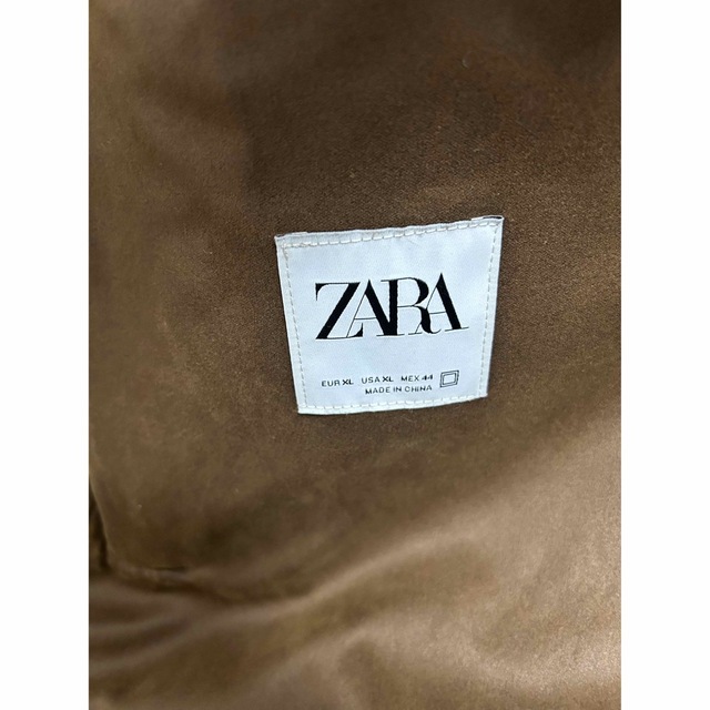 ZARA(ザラ)のZARAボア　ジャケット　パーカー メンズのトップス(パーカー)の商品写真