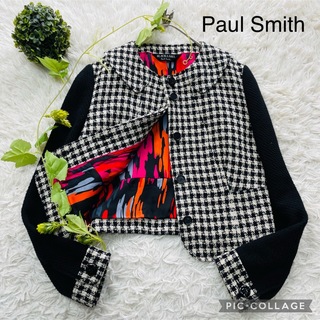 ポールスミス(Paul Smith)のBLACK LABEL Paul Smith  デザインジャケット　４２サイズ(テーラードジャケット)