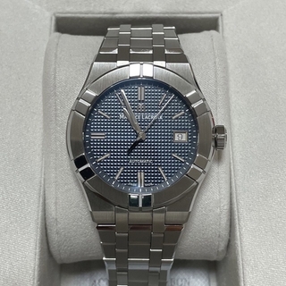 モーリスラクロア(MAURICE LACROIX)のモーリスラクロア アイコン オートマチック ブルー文字盤 39mm 超美品(腕時計(アナログ))