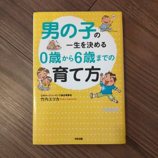 カドカワショテン(角川書店)の男の子の一生を決める０歳から６歳までの育て方(結婚/出産/子育て)