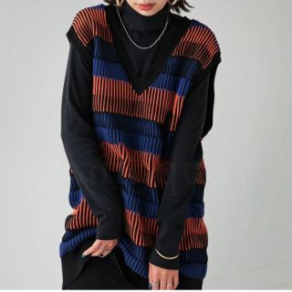 アンティカ 黒 ベスト/ジレ(レディース)の通販 20点 | antiquaの