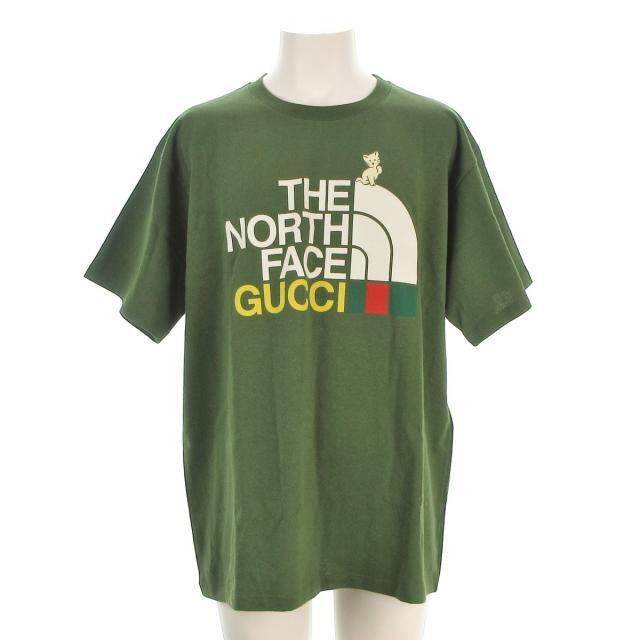 代引き人気 Gucci - グッチ 半袖Tシャツ サイズM メンズ カーキ T