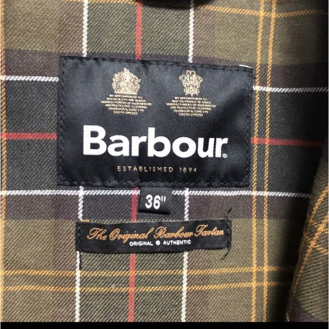 Barbour(バーブァー)の別注 Barbour×DOORS OS WAX GAMEFAIR SAGE 36 メンズのジャケット/アウター(カバーオール)の商品写真