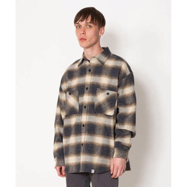 BEDWIN(ベドウィン)のBEDWIN L/S OMBRE CHECK BIG SHIRT "EWAN" メンズのトップス(シャツ)の商品写真