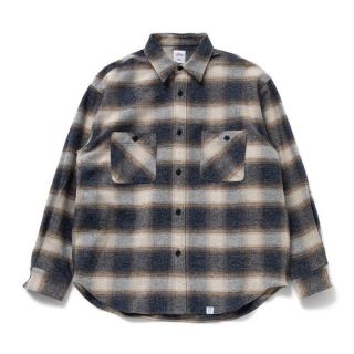 ベドウィン(BEDWIN)のBEDWIN L/S OMBRE CHECK BIG SHIRT "EWAN"(シャツ)