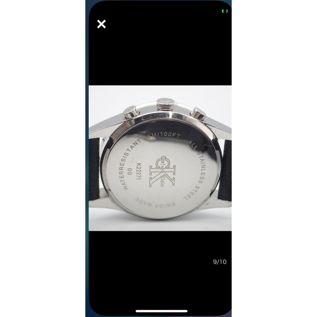 Calvin Klein(カルバンクライン)のカルバンクライン　クオーツメンズ腕時計　クロノグラフ　テイト　ラウンド レディースのファッション小物(腕時計)の商品写真
