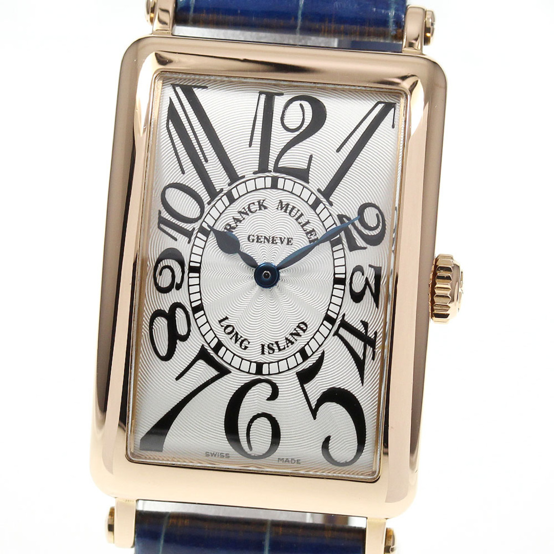 ★箱・保証書付き【FRANCK MULLER】フランクミュラー ロングアイランド K18PG 952QZ クォーツ レディース_732964【ev10】