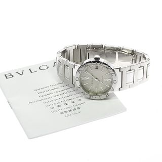 ブルガリ BVLGARI BB42SSAUTO ブルガリブルガリ デイト 自動巻き メンズ 美品 _773973