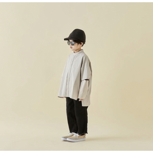 こども ビームス(コドモビームス)のmounten.シャツ　美品 キッズ/ベビー/マタニティのキッズ服男の子用(90cm~)(ブラウス)の商品写真