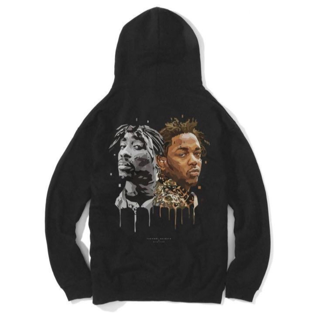FLATLUX 2PAC Kendrick Lamar パーカー 澁谷忠臣