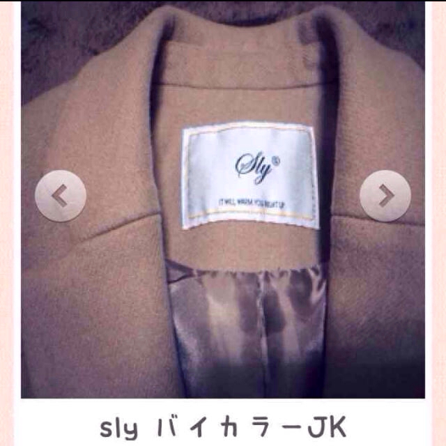 SLY(スライ)のSLY バイカラーJK♡ レディースのジャケット/アウター(テーラードジャケット)の商品写真