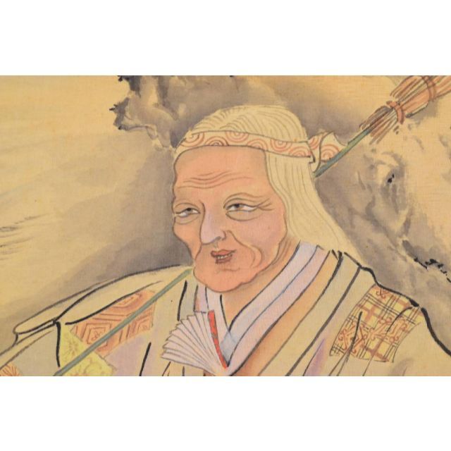 寛山/高砂図/祝事人物図/正月掛/掛軸☆宝船☆AA-998の通販 by 寛山/高砂図/祝事人物図/正月掛/掛軸☆宝船☆AA-998の通販 by