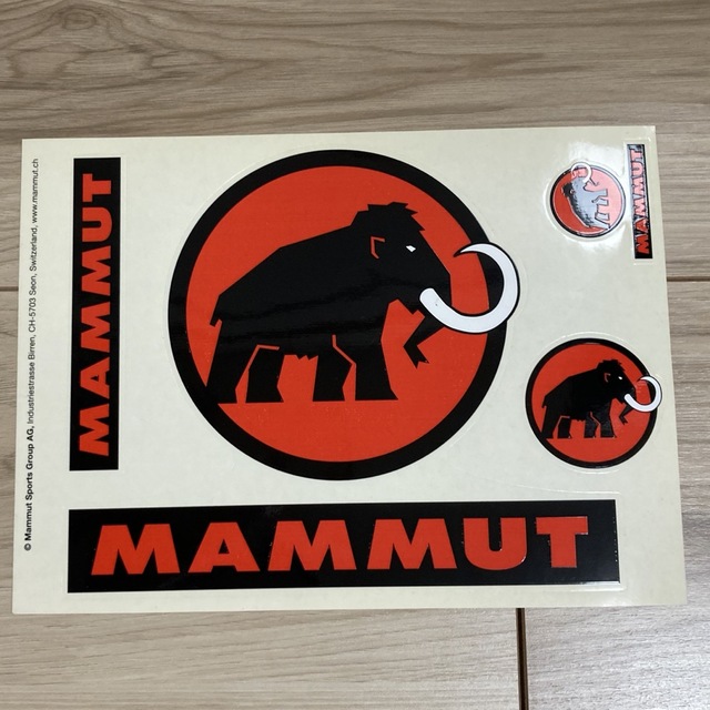 Mammut(マムート)のMAMMUT  マムートのステッカー  スポーツ/アウトドアのスポーツ/アウトドア その他(その他)の商品写真