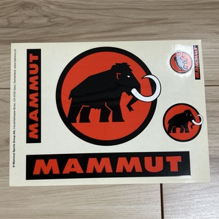 マムート(Mammut)のMAMMUT  マムートのステッカー (その他)