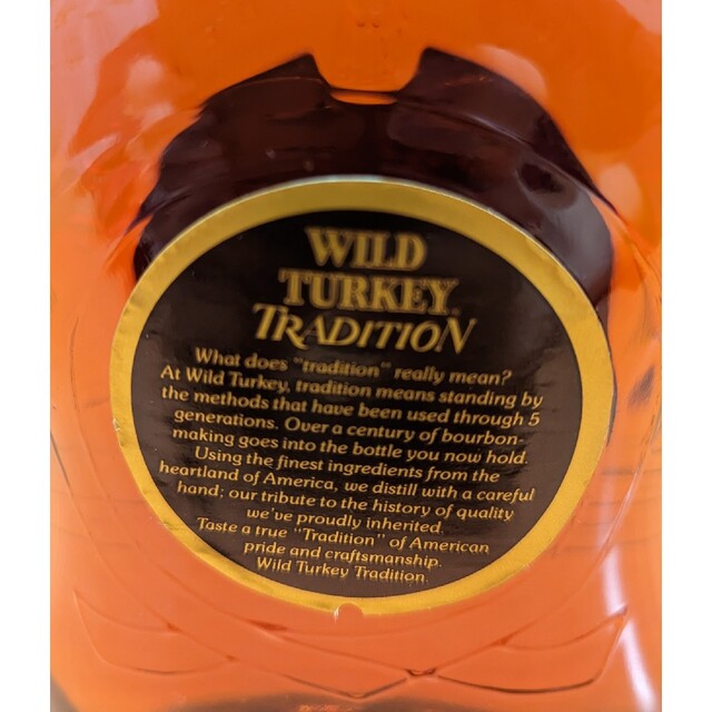 WILD TURKEY TRADITION　ワイルドターキー　トラディション 食品/飲料/酒の酒(ウイスキー)の商品写真