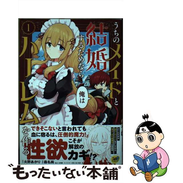 【中古】 うちのメイドと結婚するためなら俺はハーレムを作る 1/竹書房/火野あかり エンタメ/ホビーの漫画(青年漫画)の商品写真