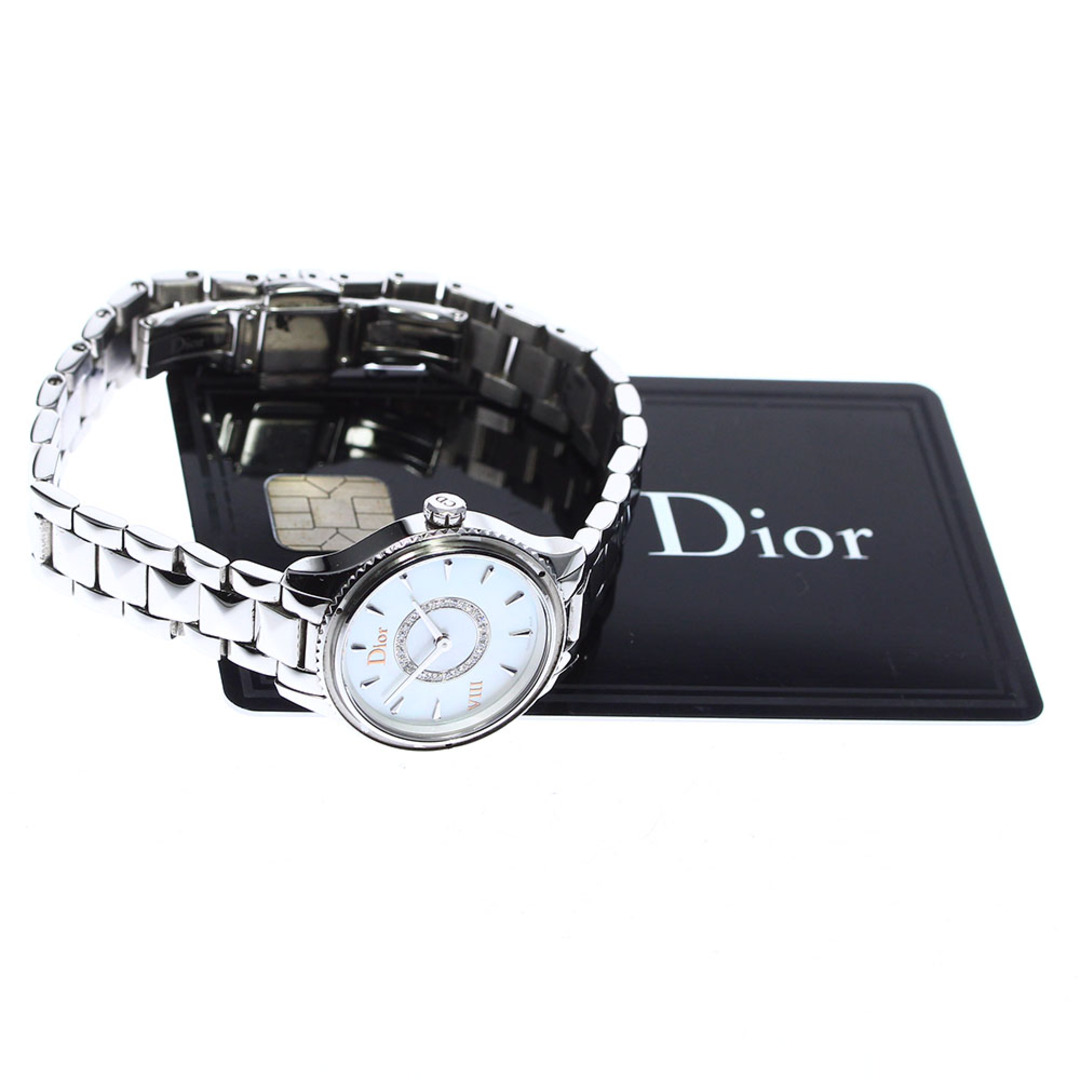 SS×SS文字盤色☆訳あり ★保証書付き【Dior】ディオール モンテーニュ Dior VIII CD151111M001 クォーツ レディース_722233【ev20】