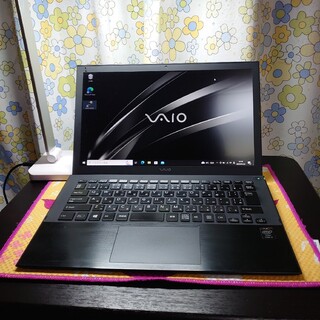 バイオ(VAIO)の軽量モバイル！VAIO pro13！ノートパソコン i5 高速SSD搭載(ノートPC)