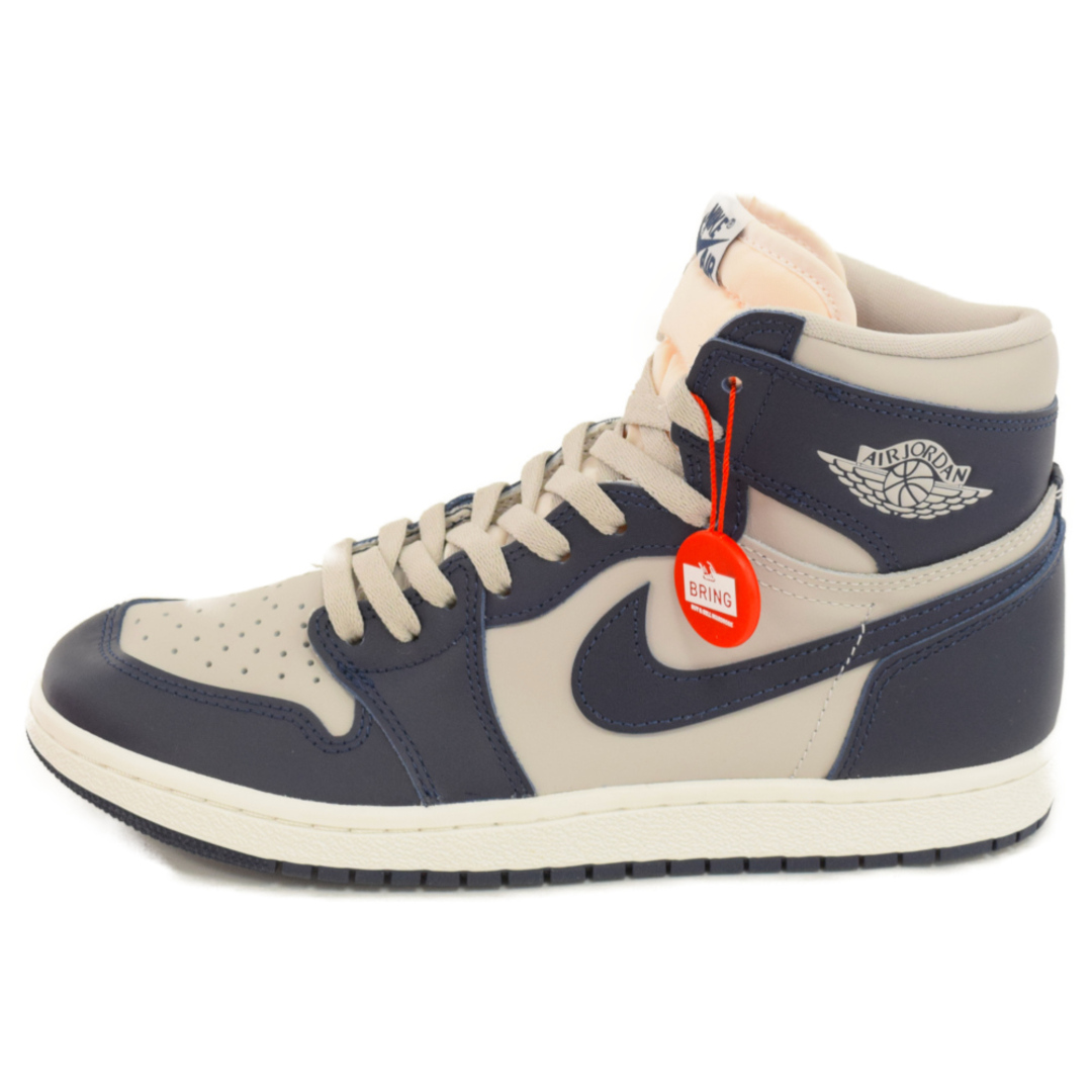 完成品 NIKE - NIKE ナイキ AIR JORDAN 1 HIGH '85 College Navy BQ4422-400 エアジョーダン1 ジョージタウン ハイカットスニーカー ネイビー/グレー US8.5 スニーカー