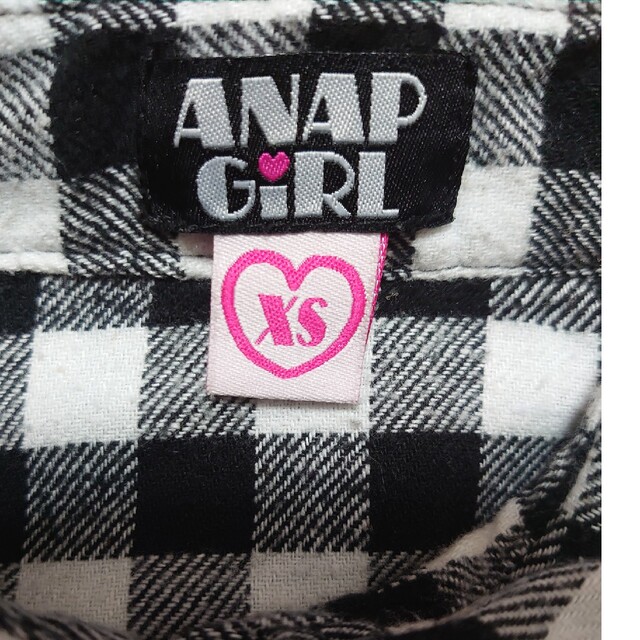 ANAP GiRL(アナップガール)のANAPガール シャツ キッズ/ベビー/マタニティのキッズ服女の子用(90cm~)(ブラウス)の商品写真