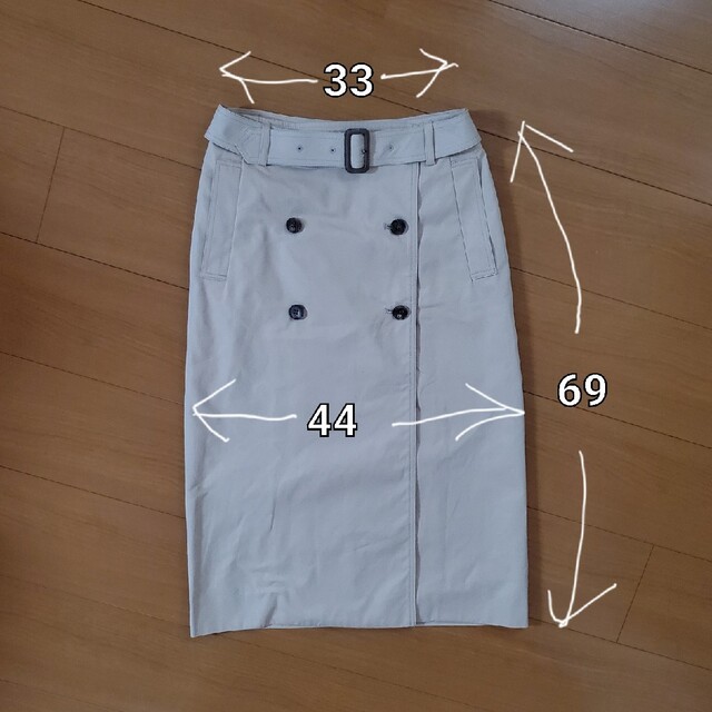 UNITED ARROWS(ユナイテッドアローズ)のUNITED ARROWS　　スカート レディースのスカート(ひざ丈スカート)の商品写真
