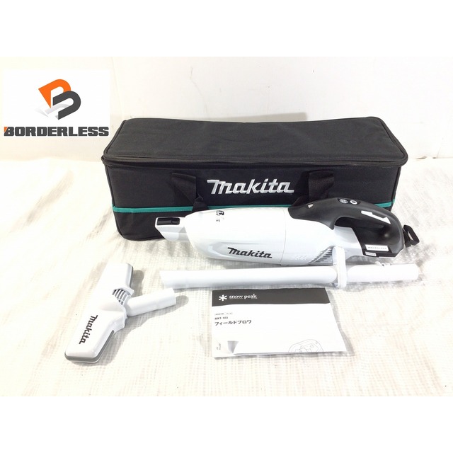 ☆極美品☆makita マキタ 18V 充電式クリーナー CL281FD ナイロンケース アタッチメント付き 65396自動車/バイク