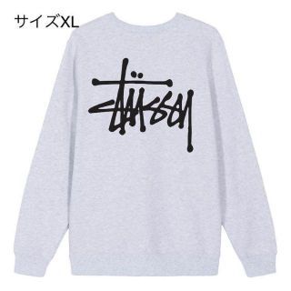 STUSSY - 【新品】stussy スウェットトレーナー サイズXL グレー ...