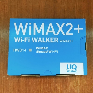 ファーウェイ(HUAWEI)のモバイルルーター WiMAXSpeedWi-Fi　HWD14(PC周辺機器)