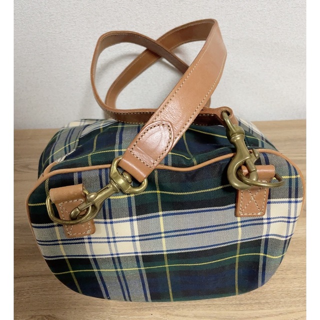 《値下げ》ヴィンテージ POLOポロのチェック柄リュックサック