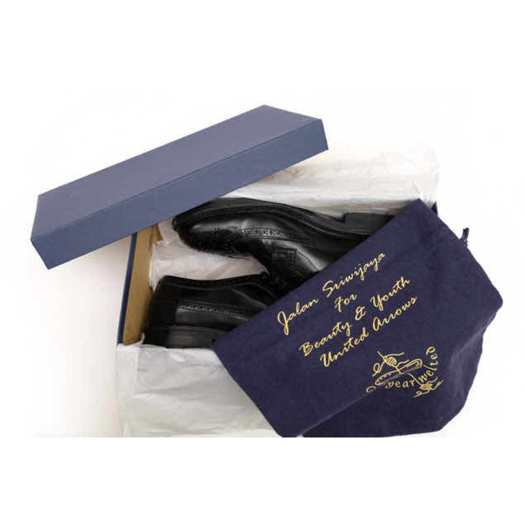 ジャランスリワヤ／JALAN SRIWIJAYA シューズ ビジネスシューズ 靴 ビジネス メンズ 男性 男性用レザー 革 本革 ブラック 黒  98627 M03 ウイングチップ レザーソール グッドイヤーウェルト製法 8