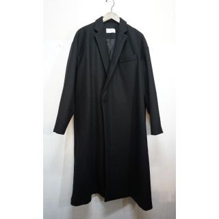 THE RERACS - 美品21AW THE RERACS リラクス チェスター コート 黒114N