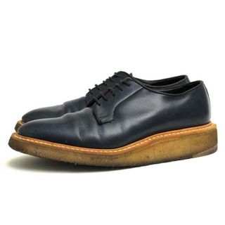 トリッカーズ(Trickers)のトリッカーズ／Tricker's シューズ 靴 メンズ 男性 男性用レザー 革 本革 ネイビー 紺  M7672  ダービーシューズ プレーントゥ クレープソール(その他)