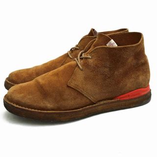 ビズビム／VISVIM チャッカブーツ シューズ 靴 メンズ 男性 男性用スエード スウェード レザー 革 本革 ブラウン 茶  ISDT BOOTS-FOLK デザートブーツ クレープソール(ブーツ)