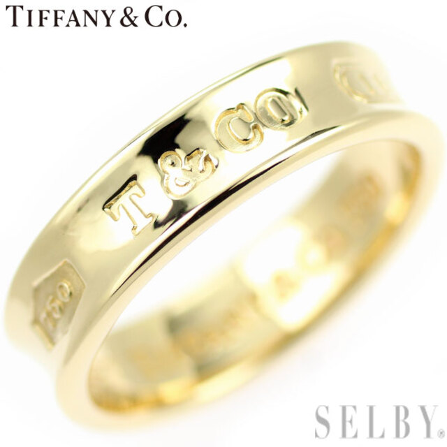 【メーカー再生品】 Tiffany 1837 リング K18YG ティファニー - Co. & リング(指輪)